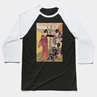 Traditional Japanese Women Baseball T-Shirt